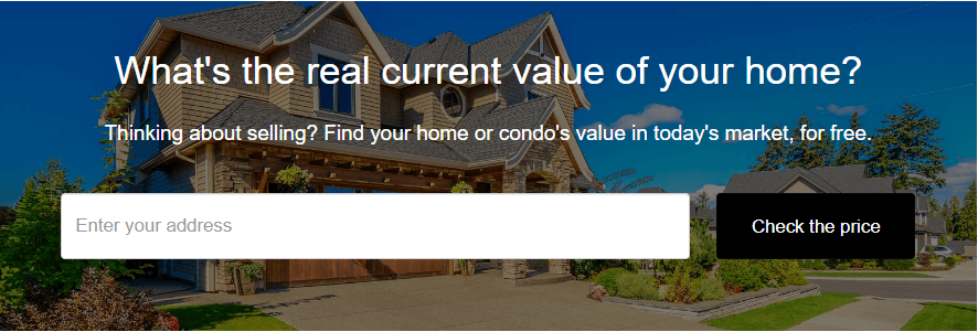 generating seller leads with home valuation requests