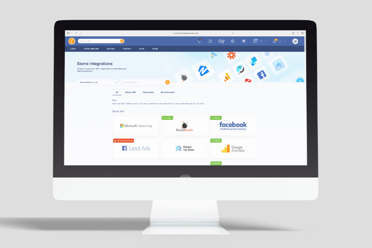 Sierra Interactive integrations